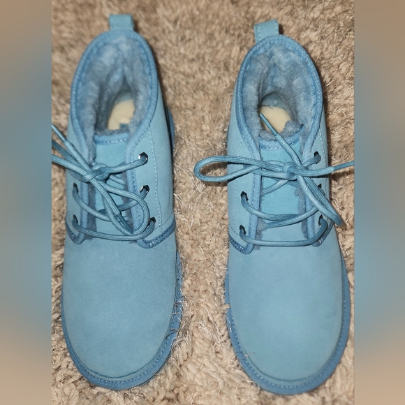 NEW Men's UGG Neumel Chukka Ankle Lite Blue Suede Boots (Size 10) - Picture 7 of 7